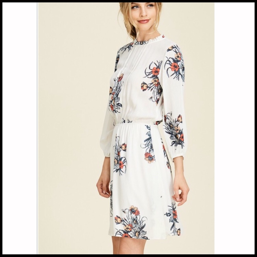 Shop Floral Dress - Picture 2 of 6